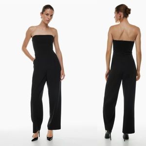 BABATON Strapless Wide Leg Jumpsuit
